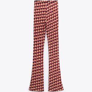 Zara PRINTED TULLE PANTS